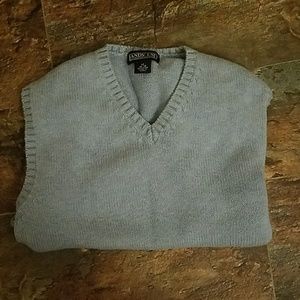 Men's Sweater Vest Powder Blue